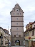 Herzförmige Stadtmauer und Hohntor